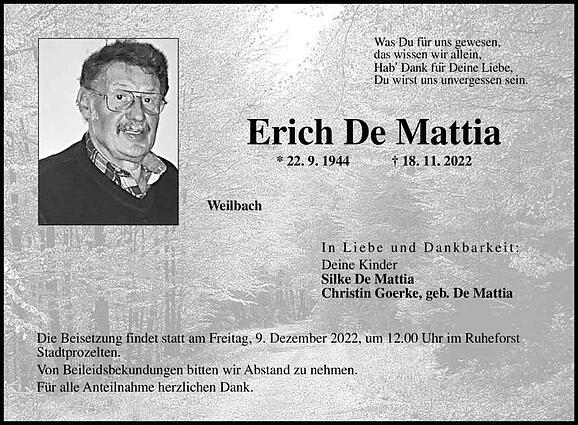 Erich De Mattia