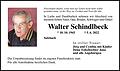 Walter Schindlbeck