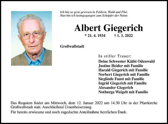 Albert Giegerich