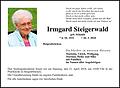 Irmgard Steigerwald