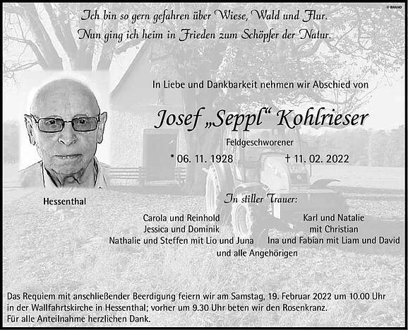 Josef Kohlrieser