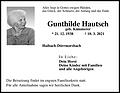 Gunthilde Hautsch