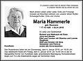 Maria Hammerle