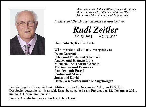 Rudi Zeitler