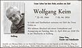 Wolfgang Keim