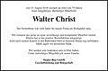 Walter Christ