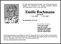 Emilie Bachmann