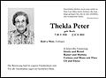 Thekla Peter
