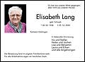 Elisabeth Lang