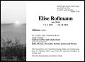 Elise Roßmann