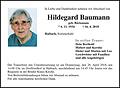 Hildegard Baumann