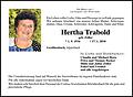 Hertha Trabold