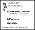 Gerhard Kowarschik Wenzel