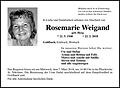 Rosemarie Weigand