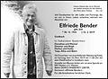Elfriede Bender