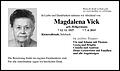 Magdalena Vick