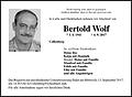 Bertold Wolf