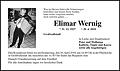 Elimar Wernig