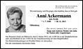 Anni Ackermann