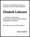 Elisabeth Lehmann