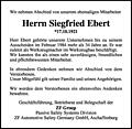 Siegfried Ebert