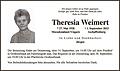 Theresia Weimert