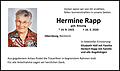 Hermine Rapp