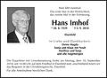 Hans Imhof