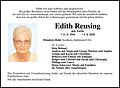 Edith Reusing