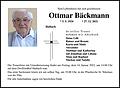 Ottmar Bäckmann