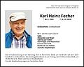 Karl Heinz Fecher