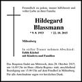 Hildegard Blassmann