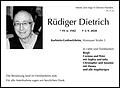 Rüdiger Dietrich