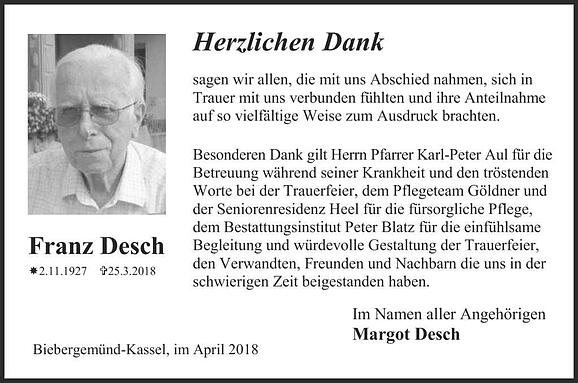 Franz Desch
