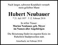 Hubert Neubauer