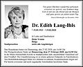 Edith Lang-Ihls