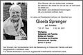 Gisela Sprenger