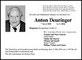 Anton Deuringer