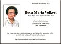 Rosa Maria Volkert