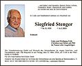 Siegfried Stenger
