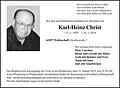 Karl-Heinz Christ