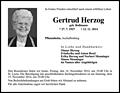 Gertrud Herzog