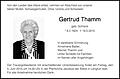 Gertrud Thamm