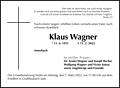 Klaus Wagner
