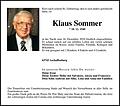 Klaus Sommer