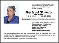 Gertrud Straub