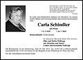 Carla Schindler