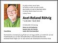 Axel-Roland Röhrig