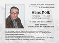 Hans Kolb