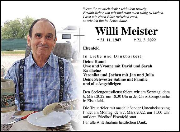 Willi Meister